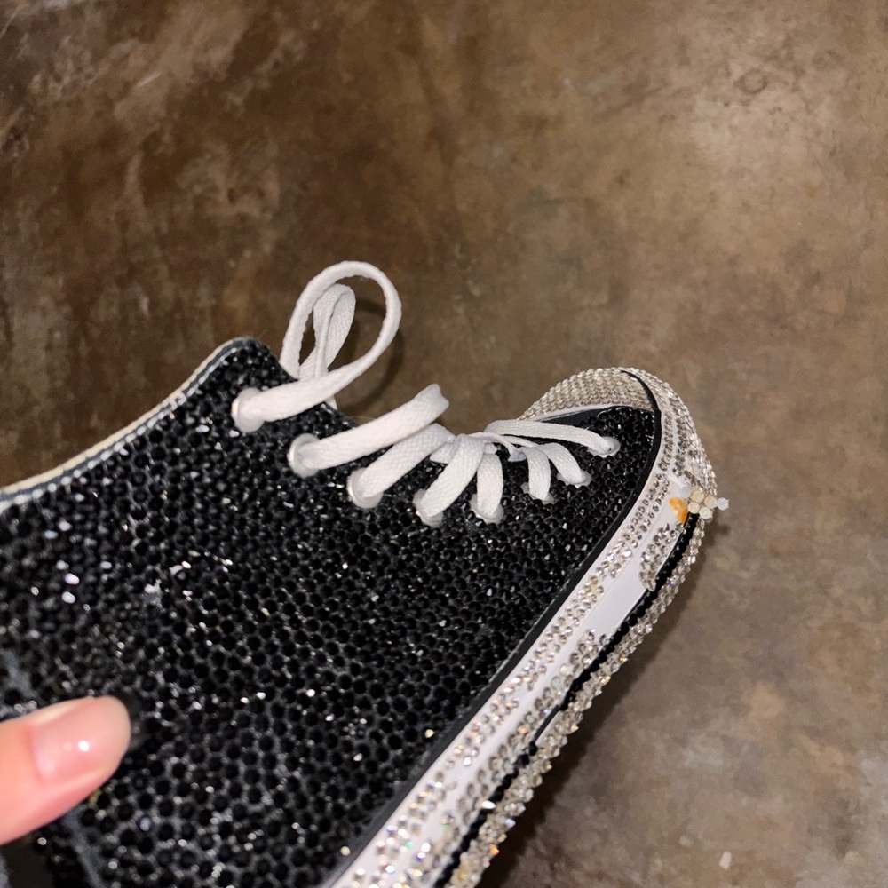 Custom Rhinestone Converse - Picture 6 of 8